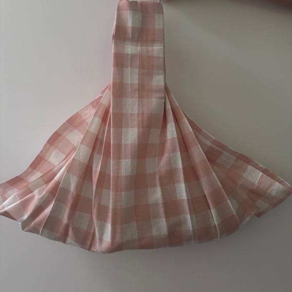 Infant Weigh Sling - Large Pink Gingham